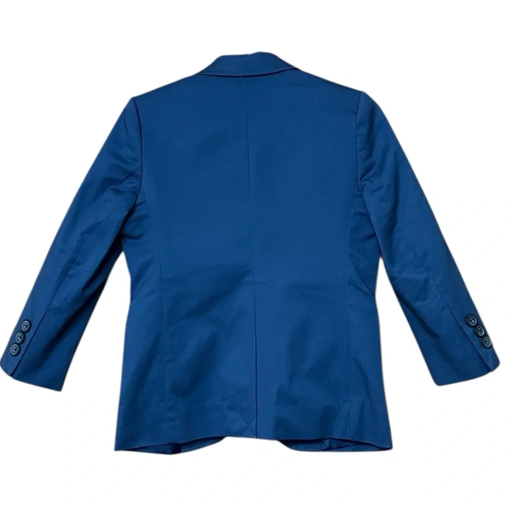 J Crew Crewcuts Thompson Boys Suit Jacket Blue NWT